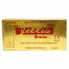 Gellia Skin Prezervatif Çilek Kokulu (12 adet)